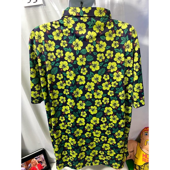 NWT Joseph Elliott USA Golf Shirt Size XXL Rapid Dry Bright Colors Lightweight - Picture 5 of 8